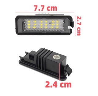 Luces LED Matricula Vw Golf Passat Polo