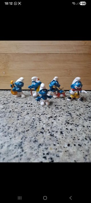 Lote Peyo Pitufos Figuras Colección