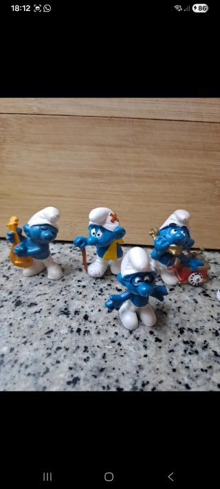 Lote Peyo Pitufos Figuras Colección