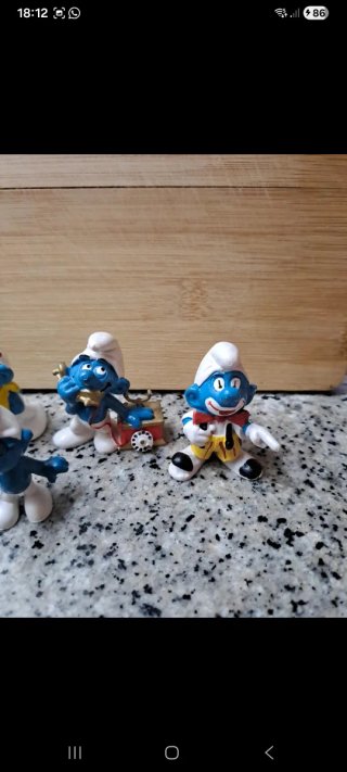 Lote Peyo Pitufos Figuras Colección