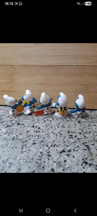 Lote Peyo Pitufos Figuras Colección
