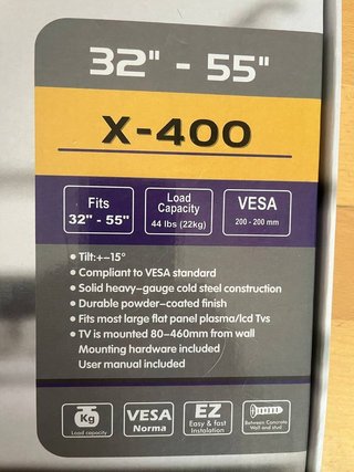 Soporte TV Articulado 32-55" VESA 200x200 22kg