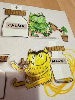 El monstruo de colores Anna Llenas