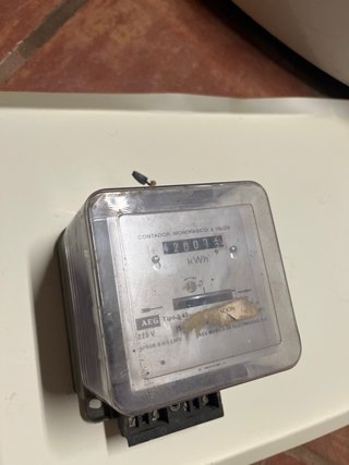 Contador de luz AEG Monofásico