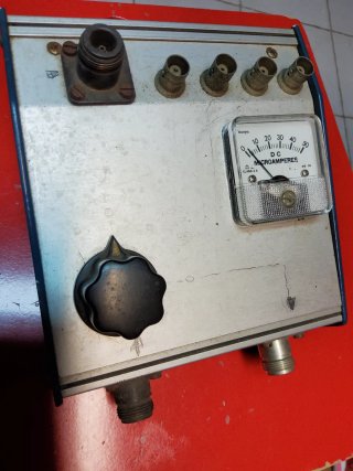 Microamperometro.