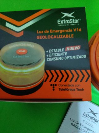 Baliza Emergencia V16 Geolocalizable ExtraStar