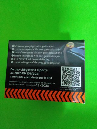 Baliza Emergencia V16 Geolocalizable ExtraStar