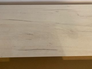 Cómoda 4 cajones madera blanco roto