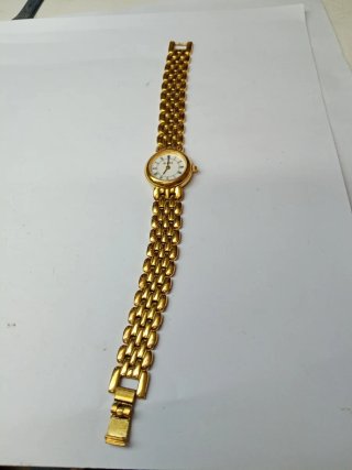 Reloj señora Alfex chapado oro 20 micras