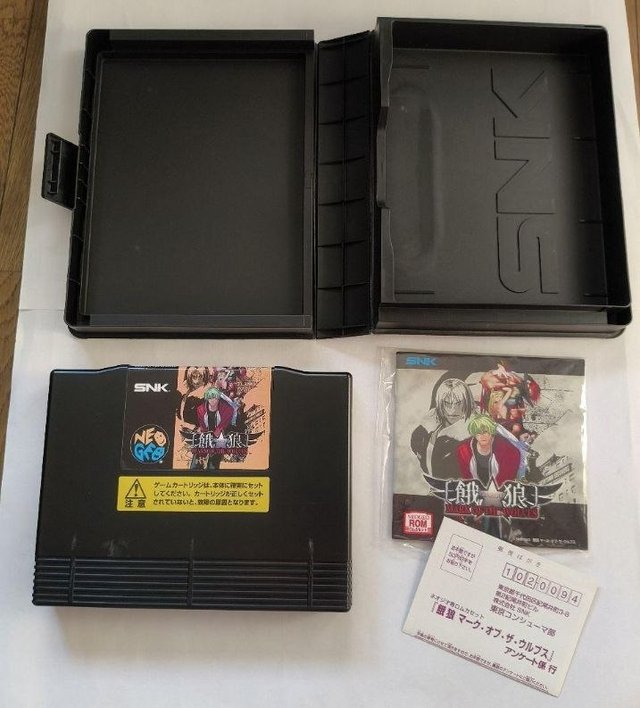 Garou Mark of the Wolves Neo Geo AES Ntsc-jap