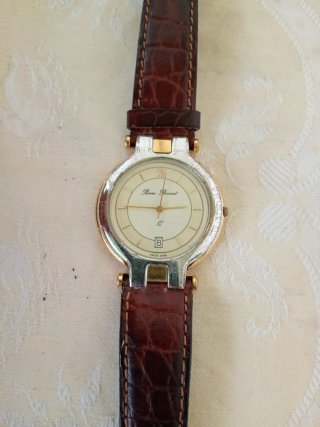 Orologio Pierre Bonnet Uomo Pelle Marrone Oro