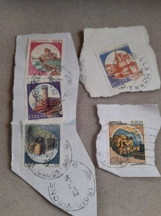 Lotto 5 Francobolli Italia