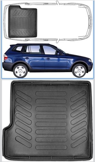 Alfombrillas Maletero BMW X3 E83 (04-11)