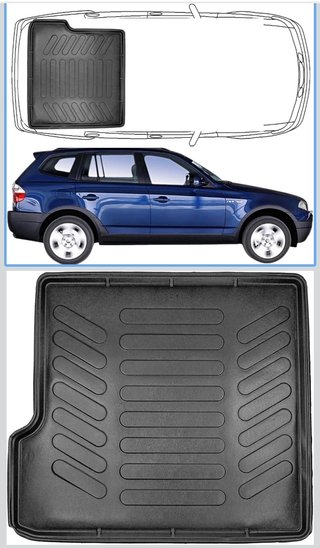 Alfombrillas Maletero BMW X3 E83 (04-11)