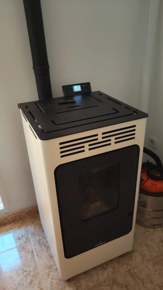 Estufa de pellets Bronpi 9kw