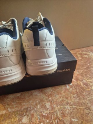 Scarpe Skechers Uomo Bianco Blu