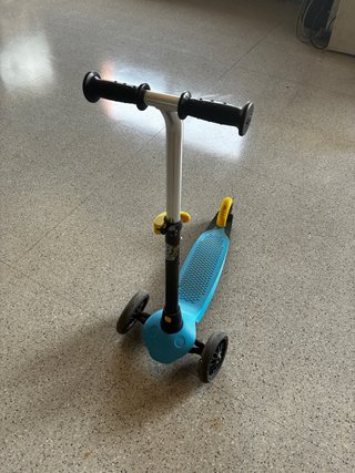 Patinete infantil 3 ruedas azul