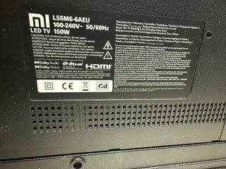 Xiaomi Smart TV 55” 4K