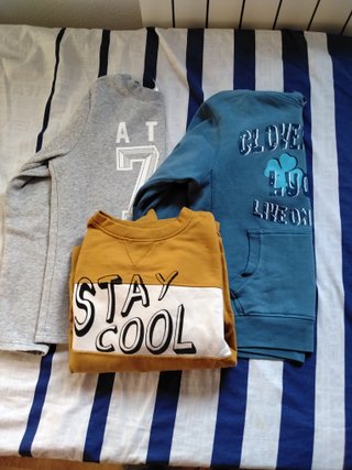 3 Sudaderas Niños Talla 7