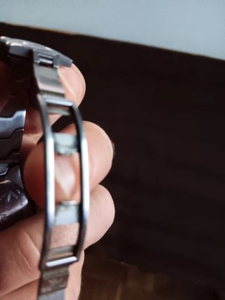 Reloj Cronógrafo Plata y Azul