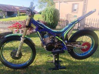 Sherco st 300cc trial 2017 Kawasaki 60cc Verde