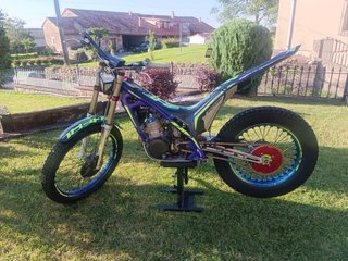 Sherco st 300cc trial 2017 Kawasaki 60cc Verde