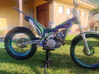 Sherco st 300cc trial 2017 Kawasaki 60cc Verde
