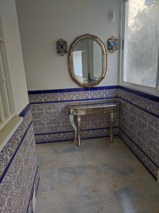 Mesa consola espejo