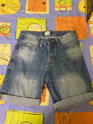 Pull&Bear shorts vaqueros desgastados