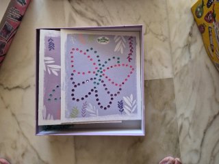 Juego de diseño de string art para niños