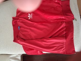Chaqueta Adidas Roja Unisex