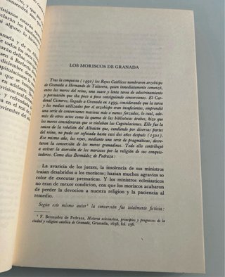 Los Moriscos . Mercedes Garcia Arenal. Primera Edi