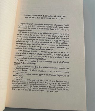 Los Moriscos . Mercedes Garcia Arenal. Primera Edi