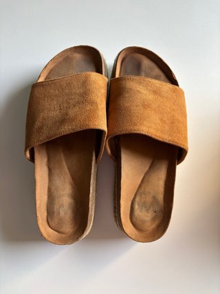 Sandalias Camel Suede