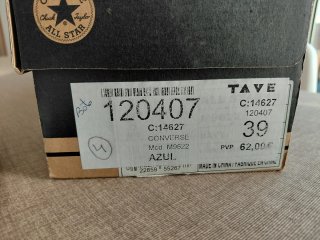 Converse rosas talla 39