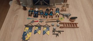 Playmobil,novelmore,lote,castillo,fortaleza,fortin