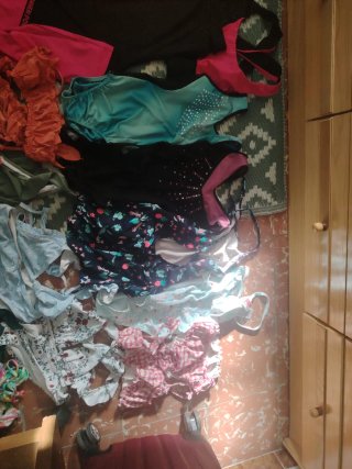 Lote de bañadores y bikinis mujer/niña