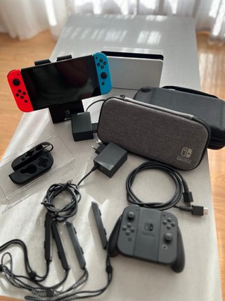 Pack Nintendo Switch OLED Azul/Rojo