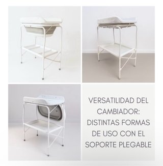 Bañera cambiador bebé