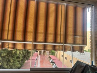 Cerramiento de cristal completo , para terraza