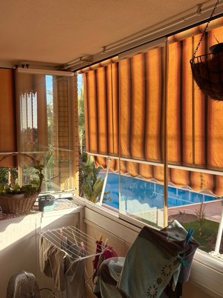 Cerramiento de cristal completo , para terraza