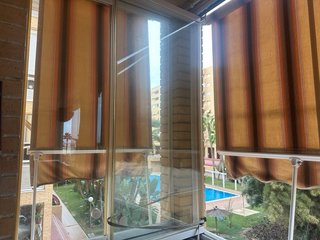 Cerramiento de cristal completo , para terraza