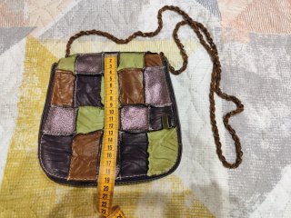 Bolso bandolera patchwork pequeño