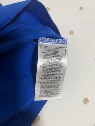 Camiseta Adidas Talla L Azul