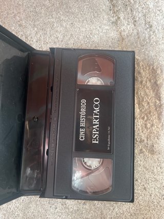 Película VHS Espartaco (Español)