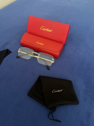 Gafas Cartier Doradas Cut