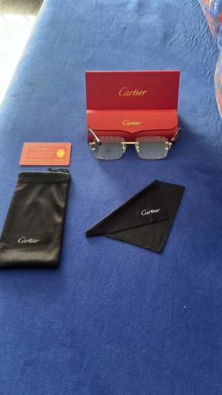 Gafas Cartier Doradas Cut A estrenar