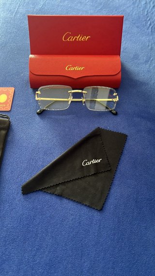 Gafas Cartier Doradas Cut A estrenar