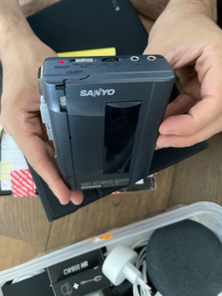 Grabadora Sanyo Voice Activated System
