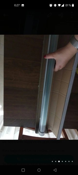 Lámpara fluorescente con interruptor. Nuevo